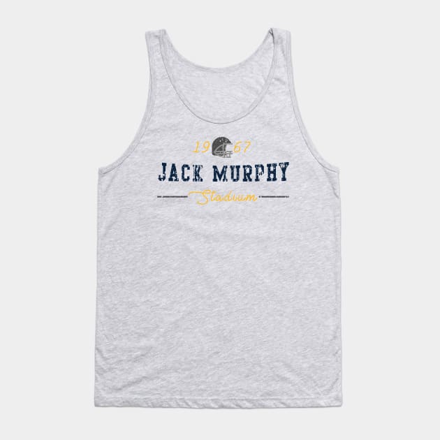 Jack Murphy Stadium Tank Top by HomePlateCreative